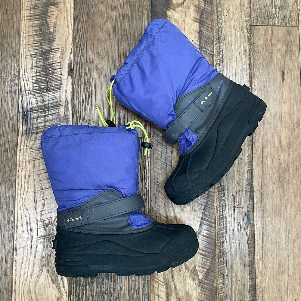 Columbia Waterproof winter snow boots boy 4